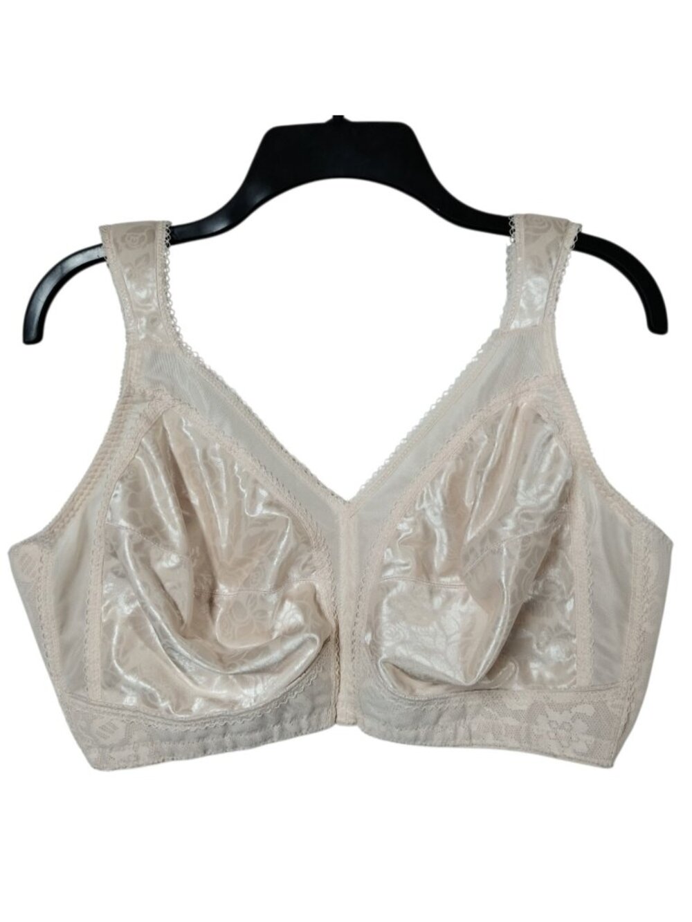 Playtex 18 Hour Bra 40D Beige Wireless Full Coverage Comfort Strap 4693